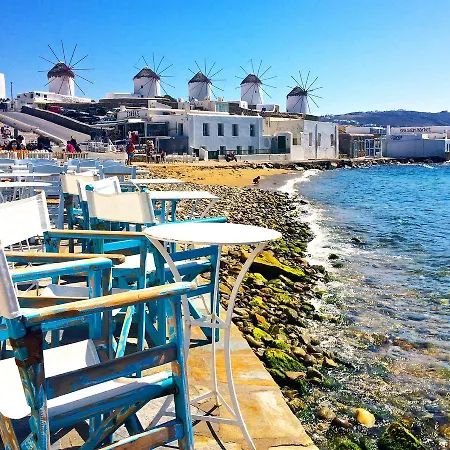 Local Living At Mykonos Windmills